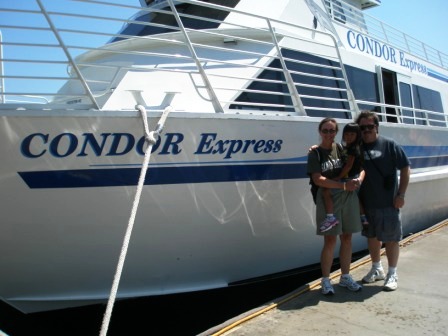 Whale watching trip on the Condor Express